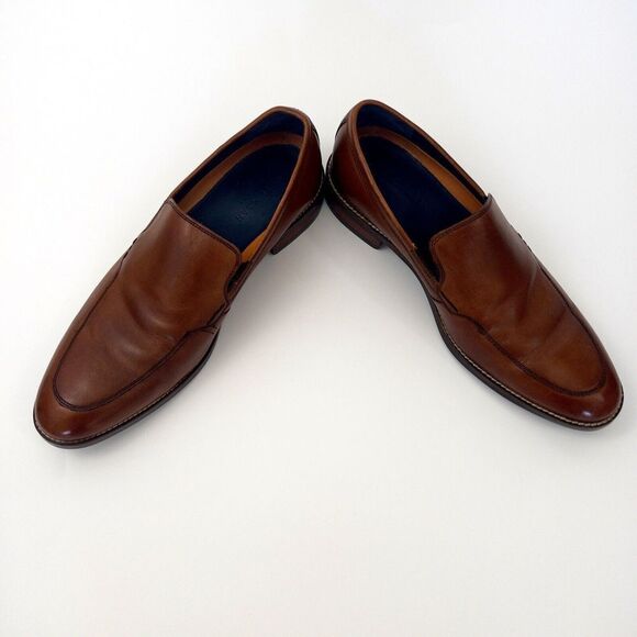 Cole Haan Grand OS Brown Leather Loafers Mens Size 9 - Picture 2 of 7